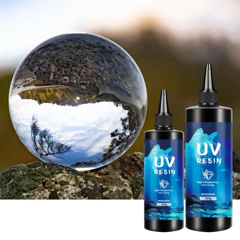 Colle résine UV 30g à 60g transparente faible odeur