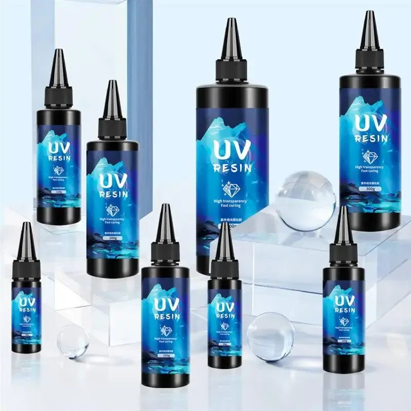 Colle résine UV 30g à 60g transparente faible odeur