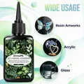 Colle résine UV 50 ml cristal sans jaunissement pour bijoux – 2
