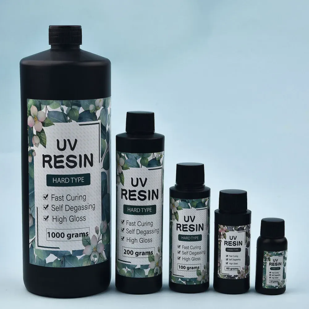 Colle résine UV dure 10 g à 500 g