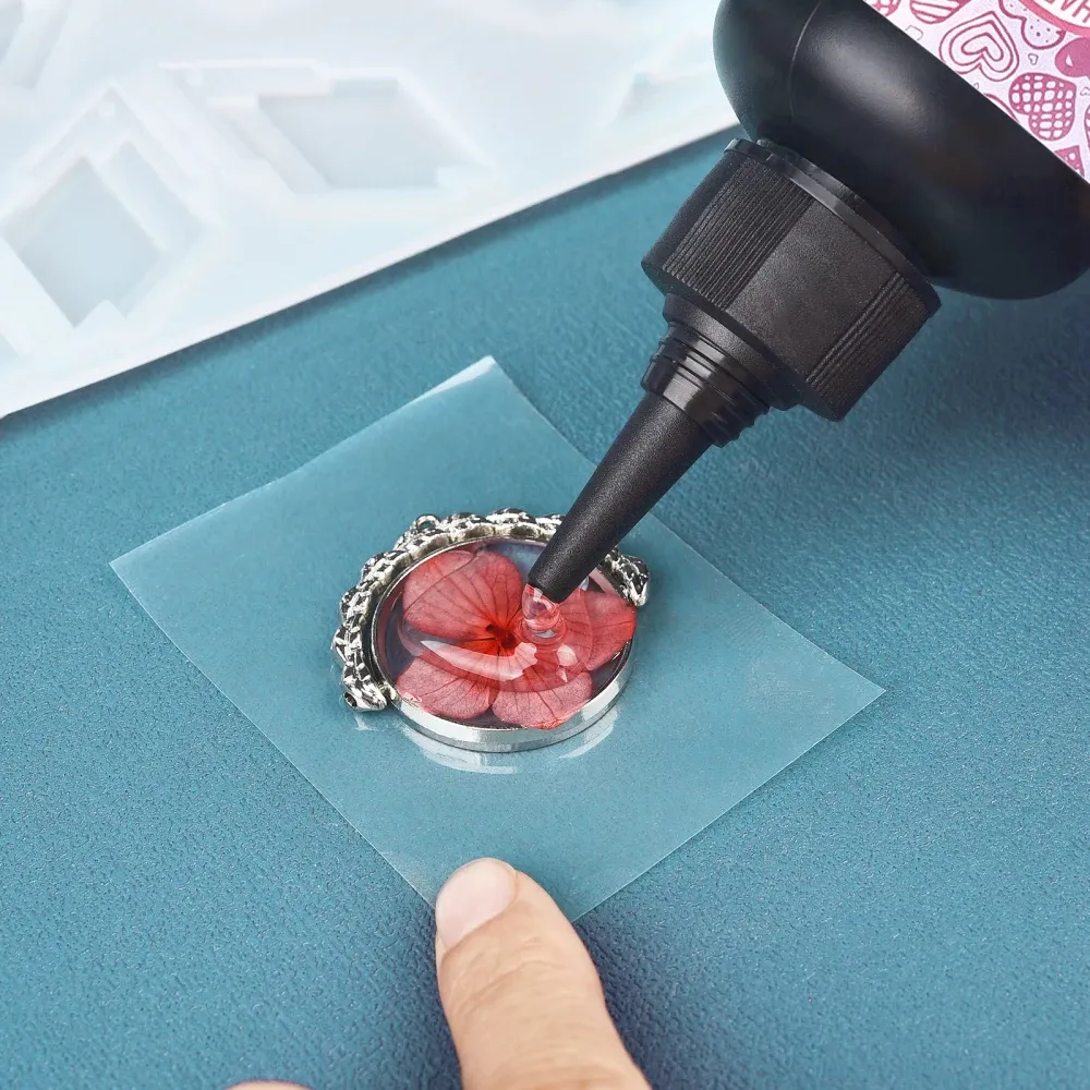 Colle résine UV dure 100 g à 500 g transparente