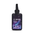 Colle résine UV dure séchage rapide 25 à 250 g pour bijoux DIY – Couleur 100g