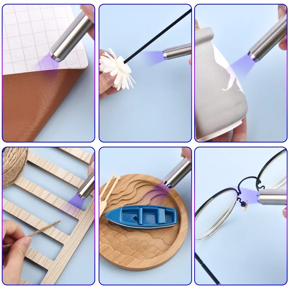 Colle résine UV dure séchage rapide 25 à 250 g pour bijoux DIY