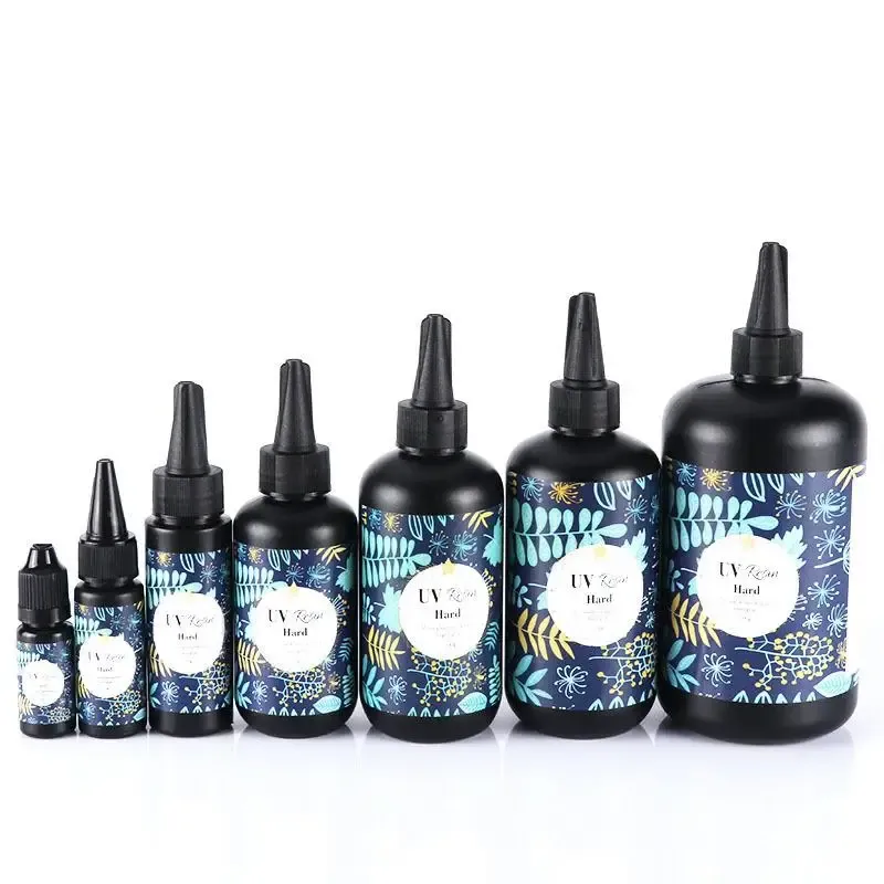 Colle résine UV transparente 10 à 500 g séchage rapide