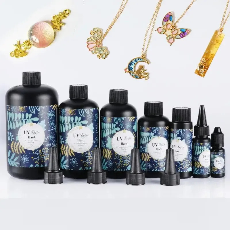 Colle résine UV transparente 10 à 500 g séchage rapide