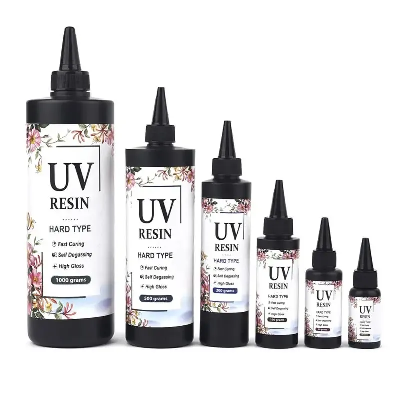 Colle résine UV transparente 20 à 50 g séchage rapide bijoux