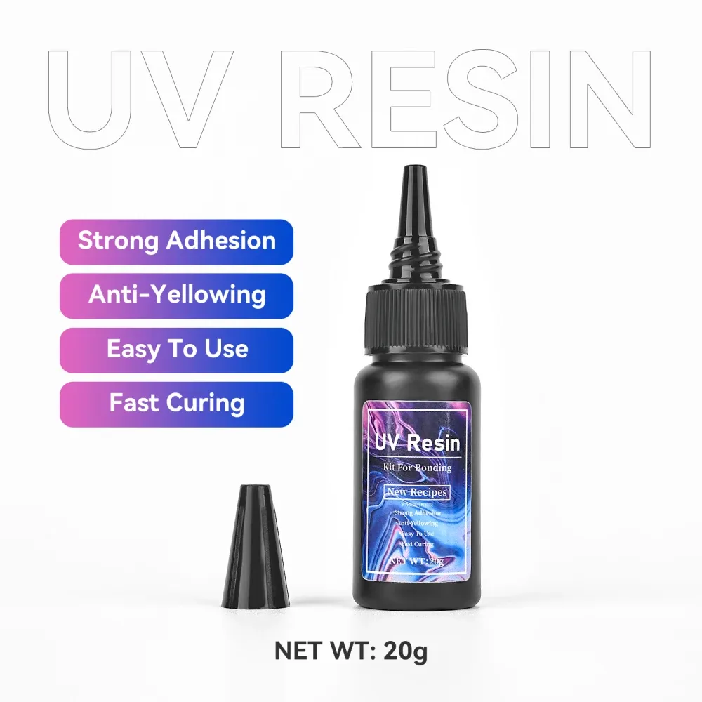 Colle soudure UV 20 à 50 g durcissement rapide pour réparation