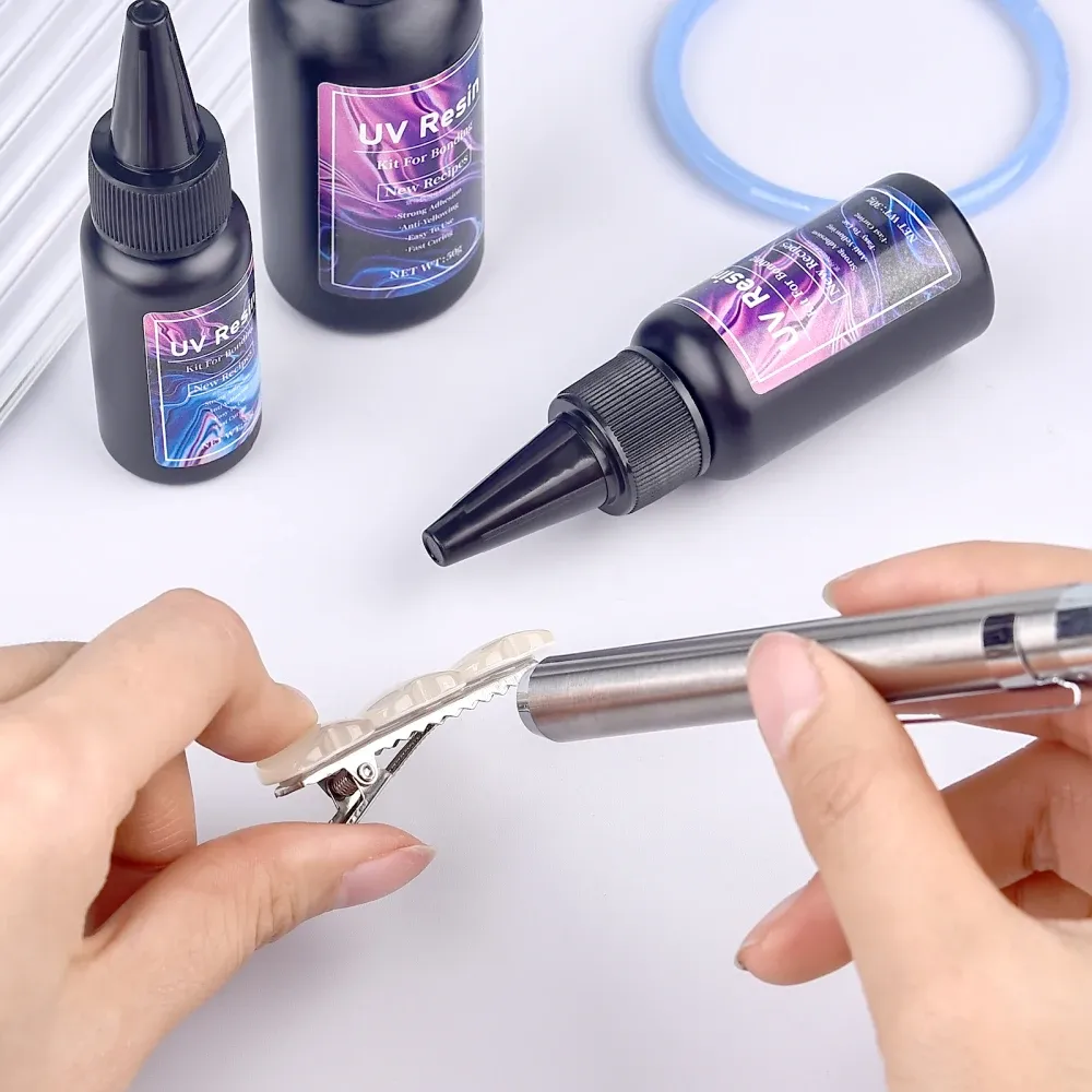 Colle soudure UV 20 à 50 g durcissement rapide pour réparation