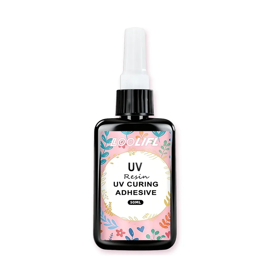 Colle UV polymérisation rapide 50g pour bijoux verre cristal