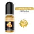 Colorant liquide 30 couleurs pour résine et bijoux – Couleur Or (14)