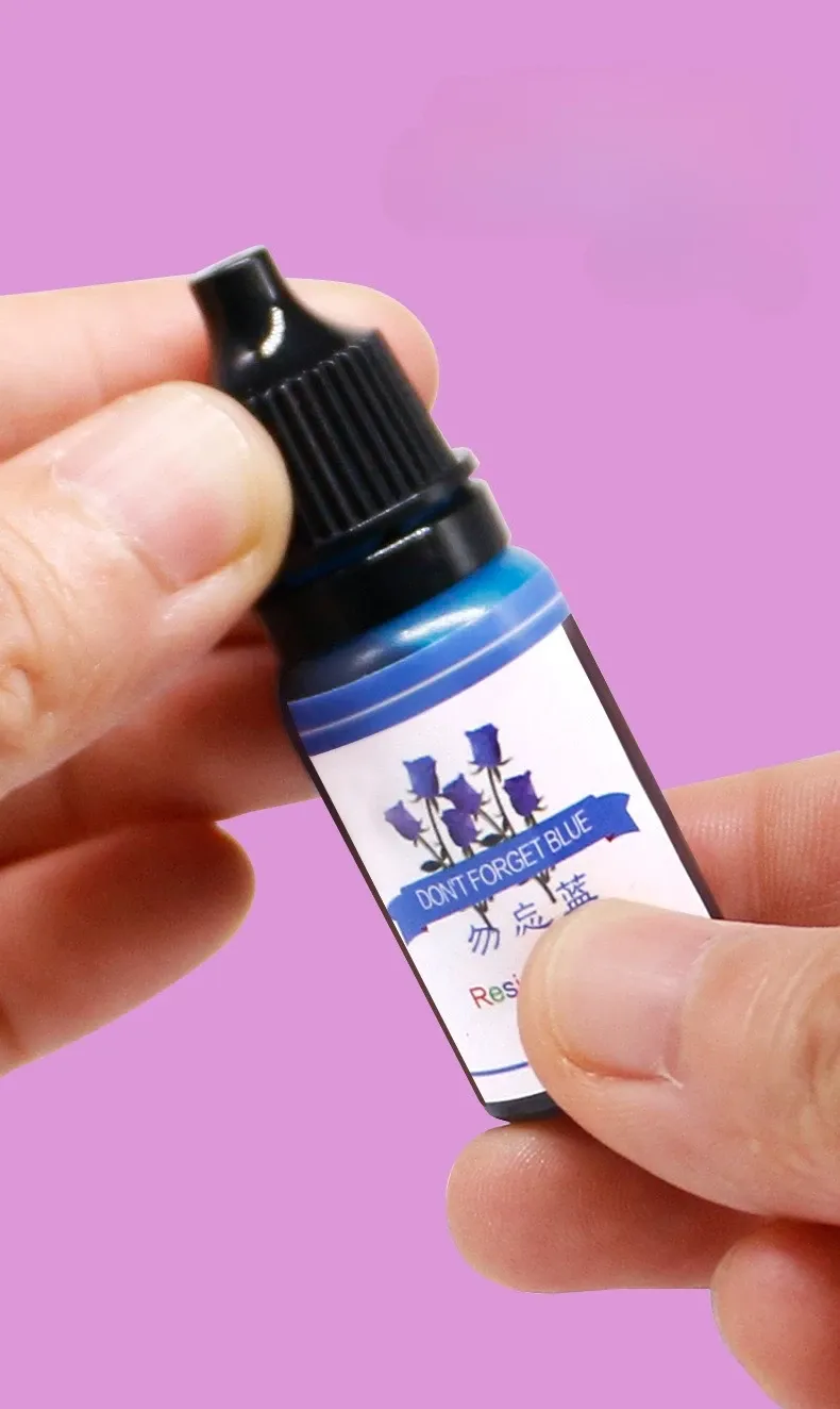Colorant liquide concentré 12 couleurs pour résine