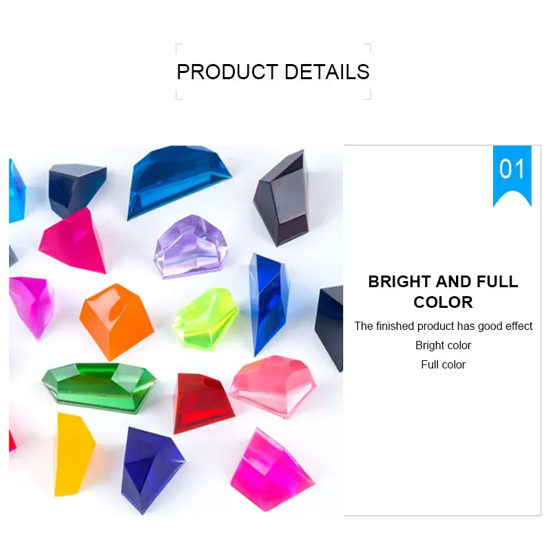 Colorant liquide concentré lumineux 80 g pour résine