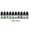 Colorant liquide concentré translucide 10 couleurs pour résine – Couleur B 10