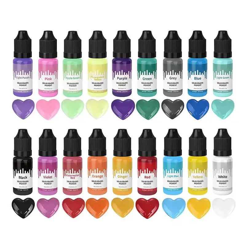 Colorant liquide résine 10 ml pour bijoux