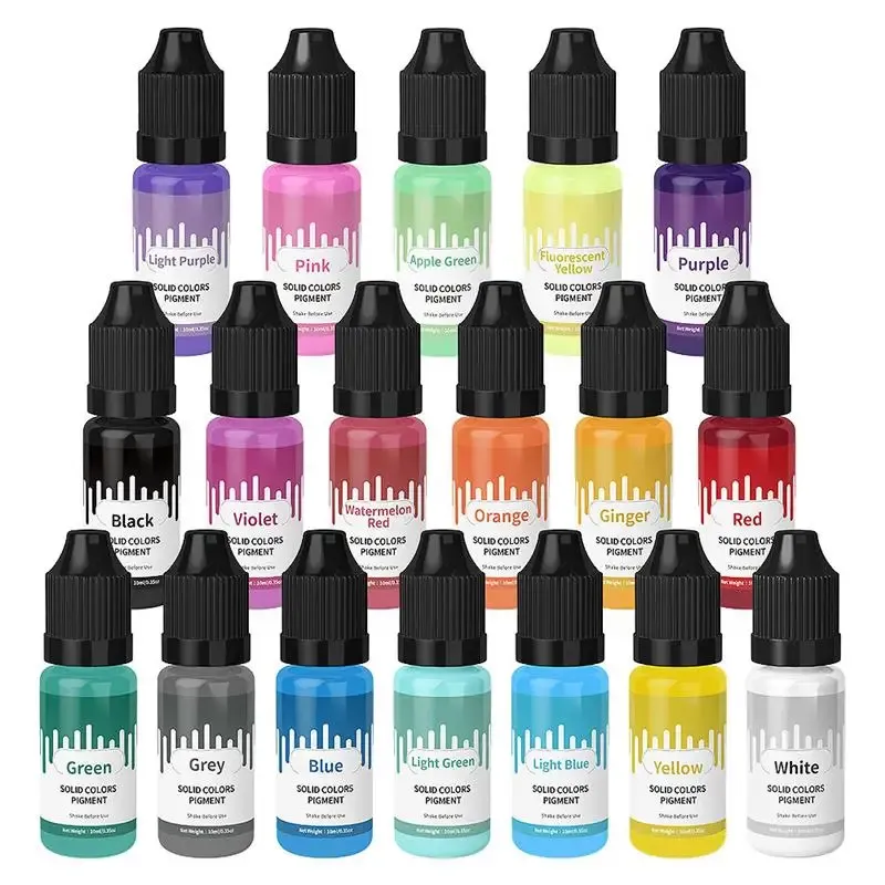 Colorant liquide résine 10 ml pour bijoux