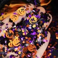 Confettis paillettes Halloween pour résine 10g – 1