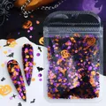 Confettis paillettes Halloween pour résine 10g – 5