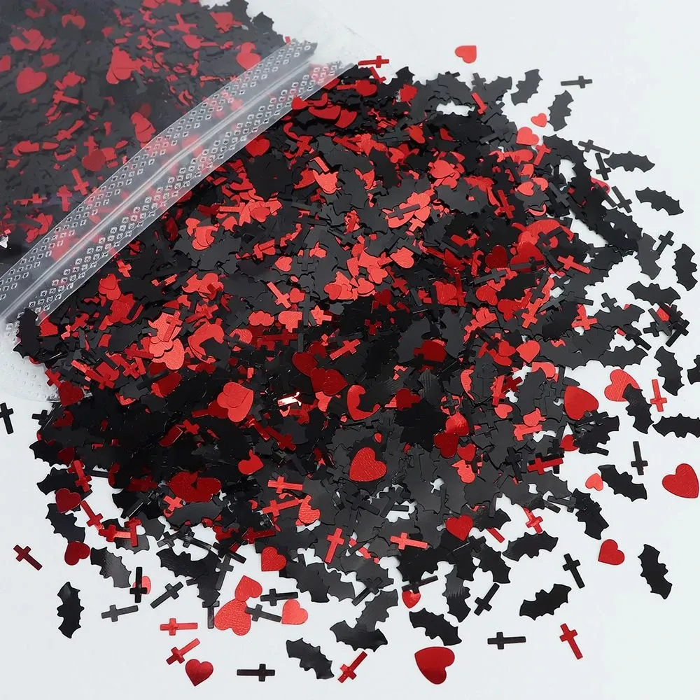 Confettis paillettes Halloween pour résine 10g