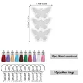 Ensemble moules silicone rond et ovale pour bijoux – Couleur 3Butterfly Set