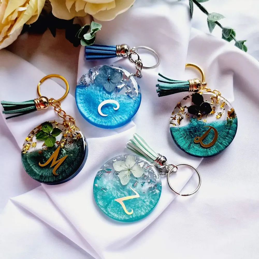 Ensemble moules silicone rond et ovale pour bijoux