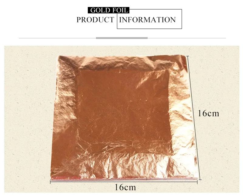 Feuille cuivre pur 14 et 16 cm pour dorure artisanat