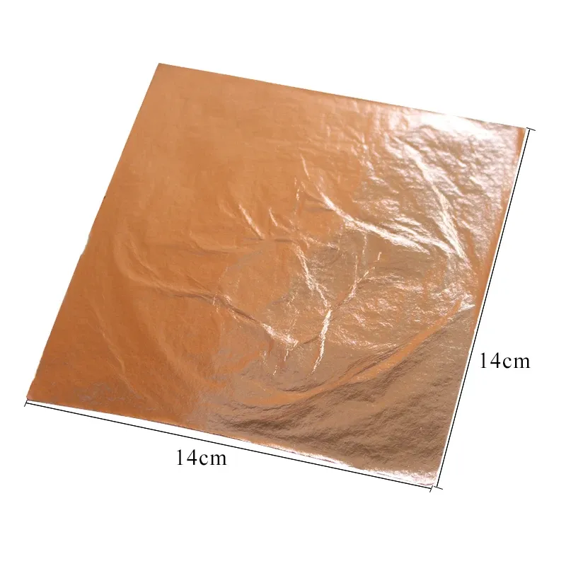 Feuille cuivre pur 14 et 16 cm pour dorure artisanat