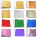 Feuilles d'or imitation 10 pièces 8x8.5 cm pour artisanat – 1