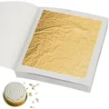 Feuilles d'or pur 24 carats 2,5 à 6 cm pour artisanat – 2