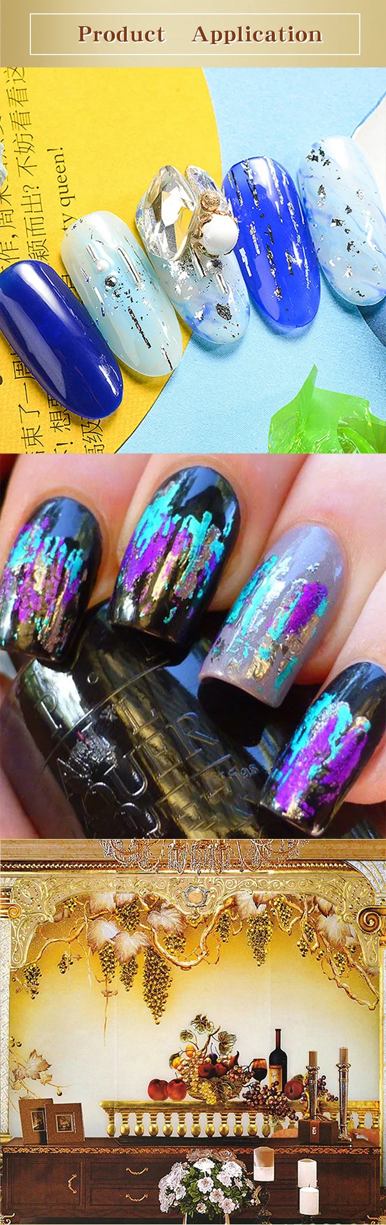 Fil or imitation 5 g pour dorure ongles et verre