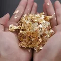Flocons de feuille d'or pur 2 à 5 g pour artisanat – 4