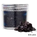 Flocons et paillettes feuilles d'or pour résine et nail art – Couleur Bleu profond (08)