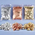 Flocons feuilles d'or imitation 1 à 10 g pour nail art – 5