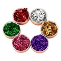 Flocons imitation or et argent 3 g pour décoration ongles – 4