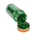 Flocons imitation or et argent 3 g pour décoration ongles – Couleur Green