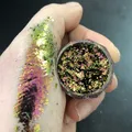 Flocons opale caméléon pour résine 0,2g – 1