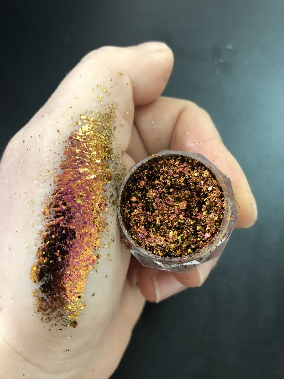 Flocons opale caméléon pour résine 0,2g
