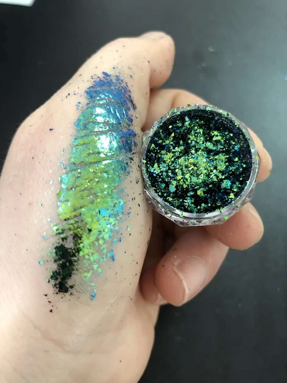 Flocons opale caméléon pour résine 0,2g