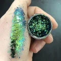 Flocons opale caméléon pour résine 0,2g – Color vert (5)