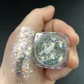 Flocons opale caméléon pour résine 0,2g – Color Violet (14)