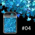 Flocons paillettes holographiques feuille d'érable pour résine – Couleur LSFY-4
