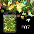 Flocons paillettes holographiques feuille d'érable pour résine – Couleur LSFY-7