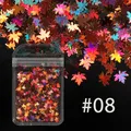 Flocons paillettes holographiques feuille d'érable pour résine – Couleur LSFY-8