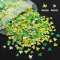 Flocons paillettes holographiques feuille d'érable pour résine – Couleur MXFY-1