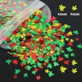 Flocons paillettes holographiques feuille d'érable pour résine – Couleur MXFY-5
