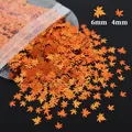 Flocons paillettes holographiques feuille d'érable pour résine – Couleur MXFY-6