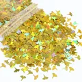 Flocons paillettes holographiques feuille d'érable pour résine – Couleur YXY-2
