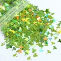 Flocons paillettes holographiques feuille d'érable pour résine – Couleur YXY-3