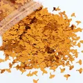 Flocons paillettes holographiques feuille d'érable pour résine – Couleur YXY-5