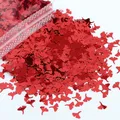 Flocons paillettes holographiques feuille d'érable pour résine – Couleur YXY-6