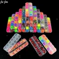 Flocons paillettes mixtes pour résine 12 grilles – 1